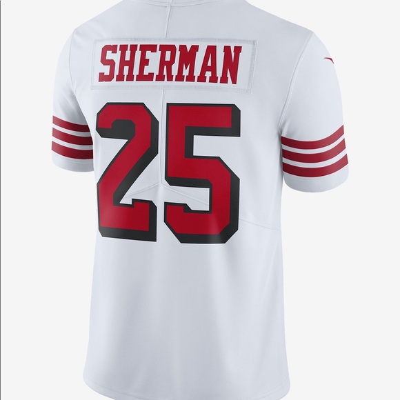 Nike 49ers Richard Sherman Limited Jersey NEW NWT - Picture 4 of 4
